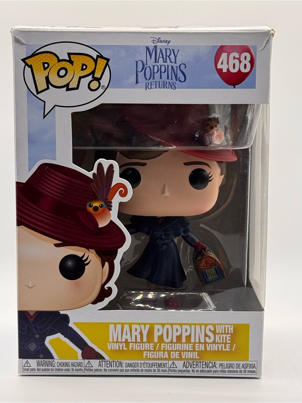 NWT Funko Pop Mary Poppins with Kite (468)